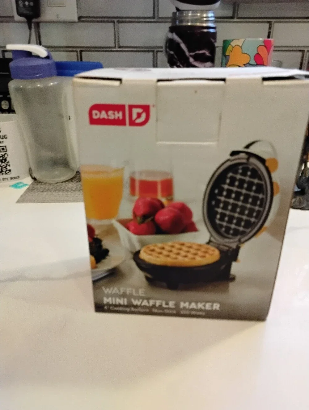 New In Box MINI WAFFLE MAKER, With Instruction booklet